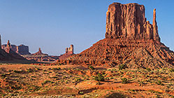 Mesa at sunset