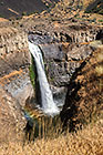 Palouse river waterfall in dryland