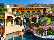 Cocagne house : pool, patio & front house with balcony