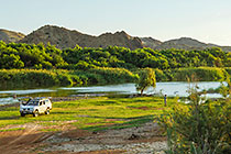 landscape with Land Cruiser