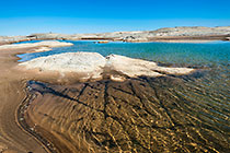 water pockets in Kuiseb riverbed