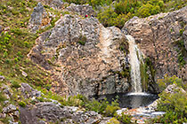 Enya & James on top of waterfall | rockpool
