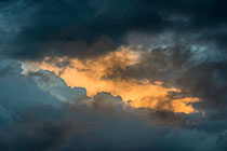 clouds at sunset
