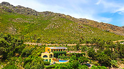 Cocagne house : aerial view