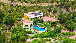 Cocagne house : aerial view