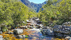river in gorge