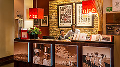 reception desk