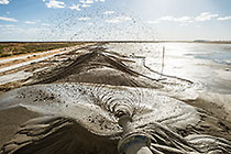 cyclone sprayer on tailings