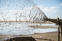 cyclone sprayer on tailings