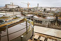Counter Current Decantation (CCD) bassins