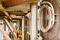 pipes in Ion Exchange (IX) area