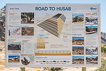 info boards at Khan river picnic area