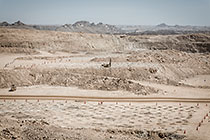 area ready for blasting