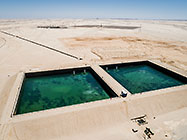 aerial view | fresh water reservoirs