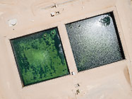 aerial view | fresh water reservoirs