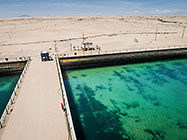 aerial view | fresh water reservoirs