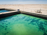 aerial view | fresh water reservoirs