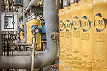 turbo units in reverse osmosis building