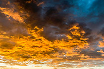 clouds at sunset