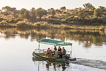 boat on Kunene river