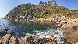 rocky shore
