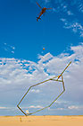 helicopter landing SkyTEM rig