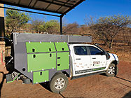 building camper on ranger