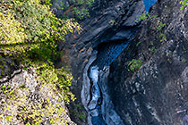 river in gorge