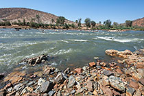 rocks in Kunene river