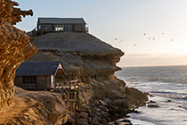 house on cliff