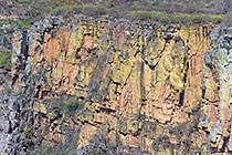 colorful cliffs