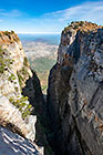 cliffs & deep gorge