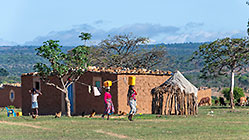 people in village