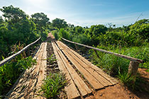 track & small bridge