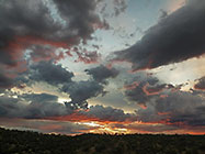 sunset clouds