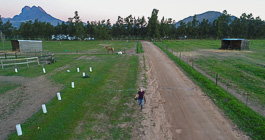 James running