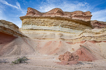 rock formation in canyon