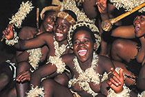 Zulu dancers
