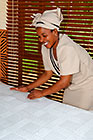 making beds