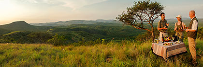 sundowner in the bush
