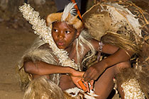 Zulu dancing : dancers
