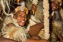 Zulu dancing : dancers