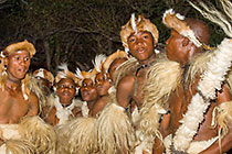 Zulu dancing : dancers