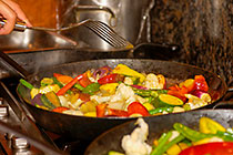 cooking stir fry