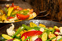 cooking stir fry