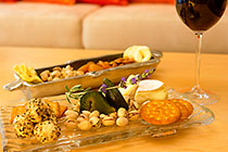 wine & snacks