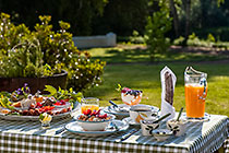 breakfast on terrase
