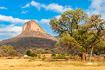 village house & escarpment