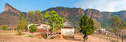 village house & amphitheatre