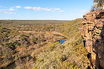 Lephalala river from view point